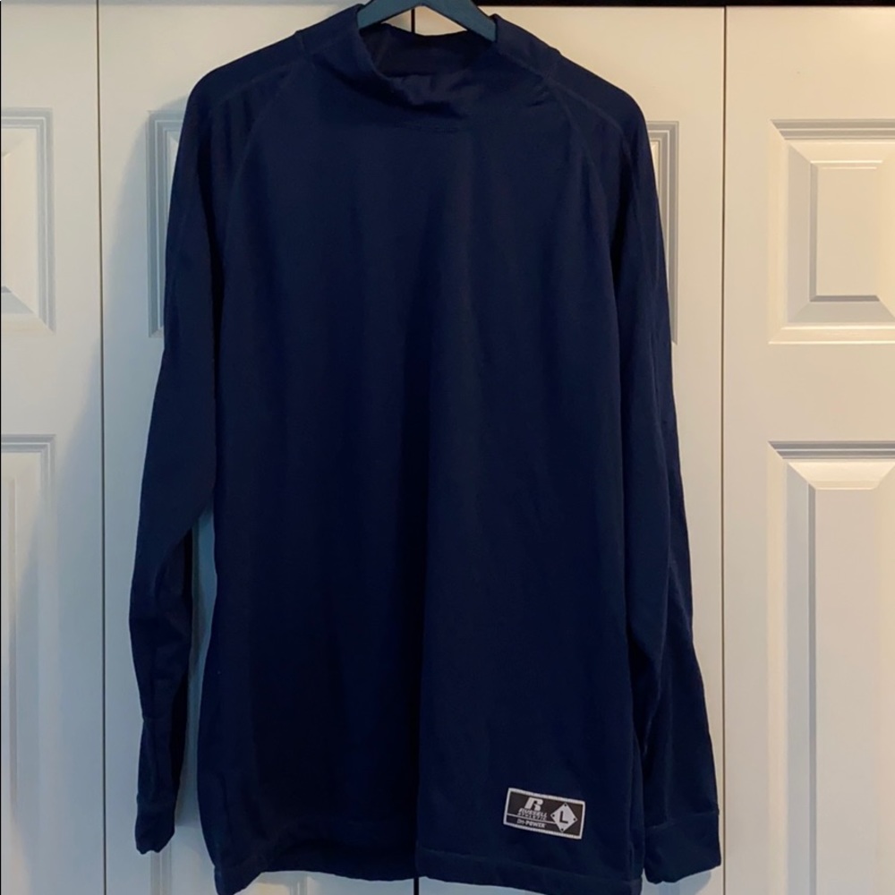 Russell Athletic Dri-power mock neck long sleeve